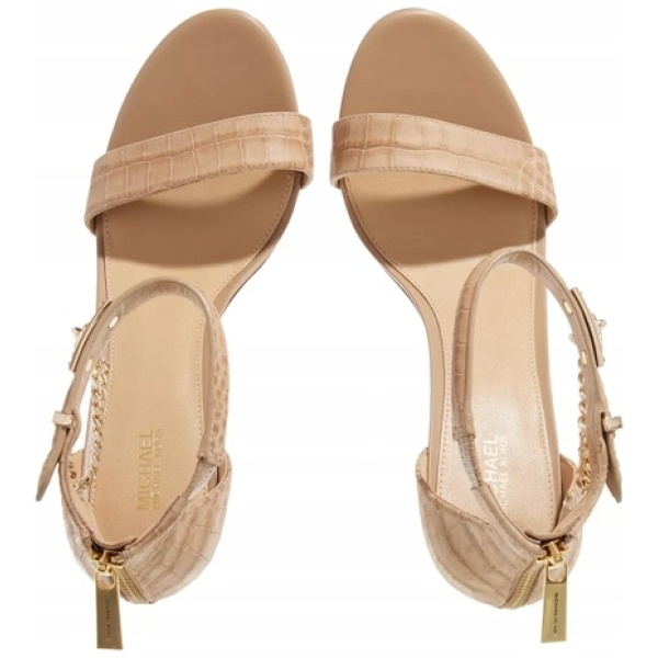 Najlepszy Outlet W Warszawie Multioutlet - Sandały Michael Kors Hamilton Heeled Sandal R40,5