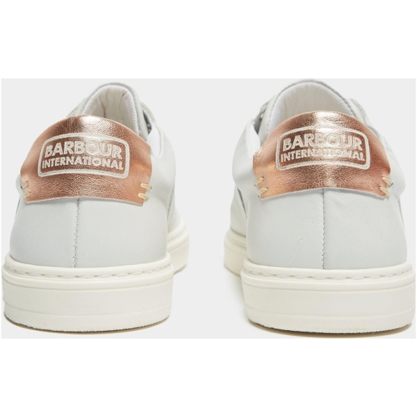 Multioutlet - Buty Barbour Herrera Sneakers White/Gold R.40/41