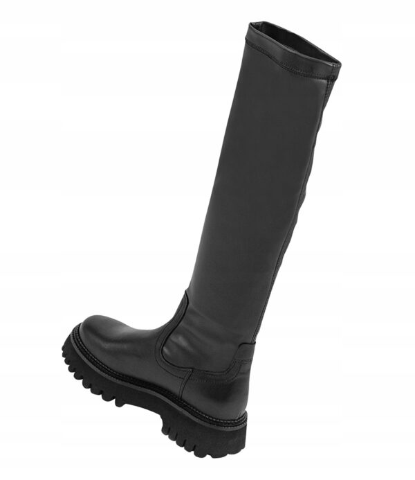 Najlepszy Outlet W Warszawie Multioutlet - Kozaki Bronx High Boot Groov Y R41