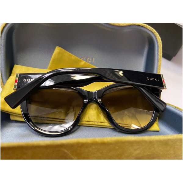 Najlepszy Outlet W Warszawie Multioutlet - Gucci Okulary Przeciwsłoneczne Kocie Gg 0460 S 001