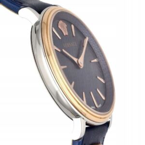 Zegarek VERSACE V-Circle Quartz Dark Blue Dial