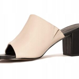 Klapki Marco Tozzi 27235-28 410 cream/black r.37