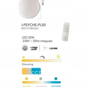 Luce Ambiente Design Oświetlenie sufitowe I-PSYCHE-PL50