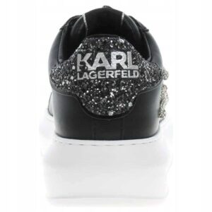 Sneakersy Karl Lagerfeld KL62510G Black Lthr roz.37