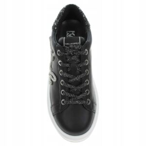 Sneakersy Karl Lagerfeld KL62510G Black Lthr roz.37