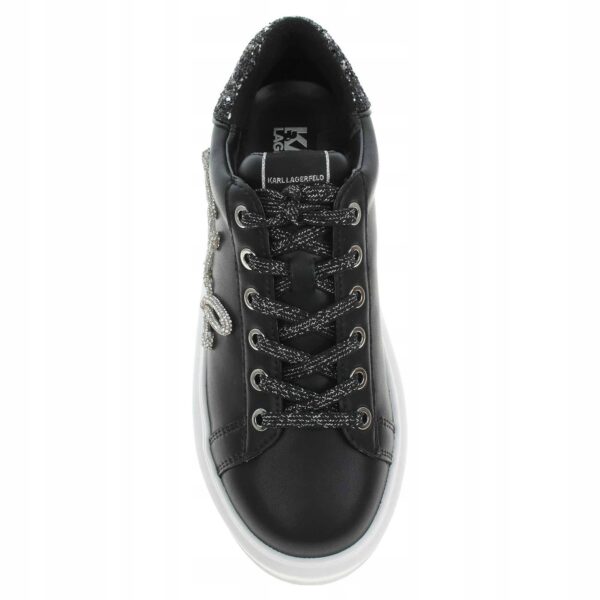 Najlepszy Outlet W Warszawie Multioutlet - Sneakersy Karl Lagerfeld Kl62510G Black Lthr Roz.37