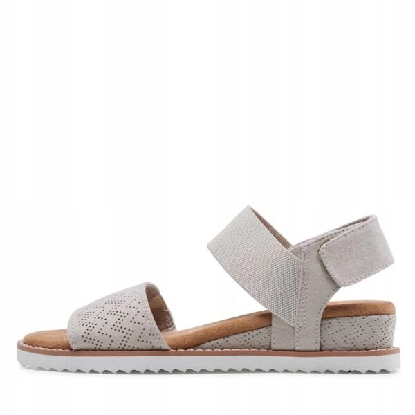 Multioutlet - Sandały Bobs By Skechers Desert Kiss 31440/Ofwt Beżowy Roz.35