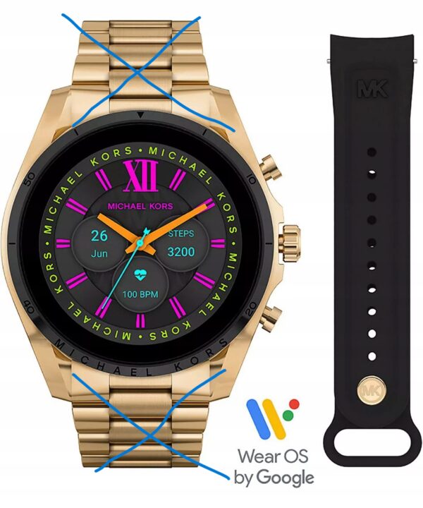 Najlepszy Outlet W Warszawie Multioutlet - Smartwatch Michael Kors Mkt5138 Złoty