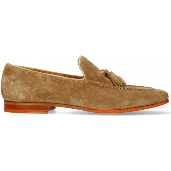 Multioutlet - Mokasyny Melvin &Amp; Hamilton Clive 20 Suede Duogrande Camel Tassel Roz.45