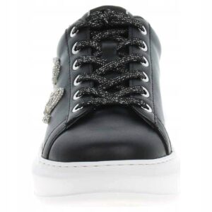 Sneakersy Karl Lagerfeld KL62510G Black Lthr roz.37