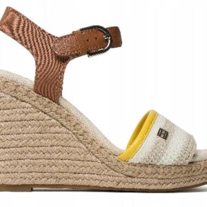 Damskie espadryle Tommy Hilfiger Feminine Crochet High Wedge r.40