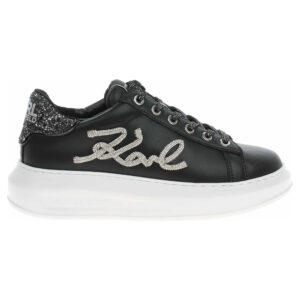 Sneakersy Karl Lagerfeld KL62510G Black Lthr roz.37