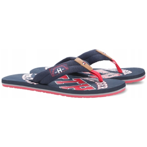 Multioutlet - Tommy Hilfiger Klapki Męskie Essential Th Beach Rozmiar 40