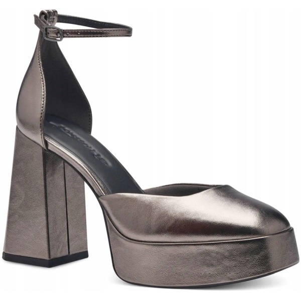 Najlepszy Outlet W Warszawie Multioutlet - Sandaly Tamaris Pewter 1-24419-41 915 R. 39