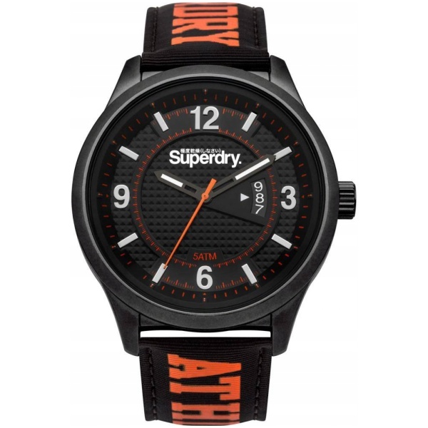 Multioutlet - Zegarek Superdry Syg171Bo Męski Skórzany Sportowy