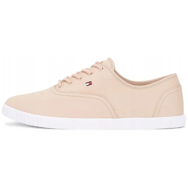 Najlepszy Outlet W Warszawie Multioutlet - Trampki Tommy Hilfiger Canvas Lace Up Fw0Fw07805 R35