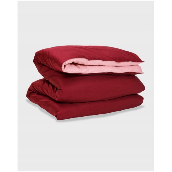 Multioutlet - Poszwa Na Kołdrę Gant Sateen Duo Double Duvet 155X220 Cm Carbernet Red