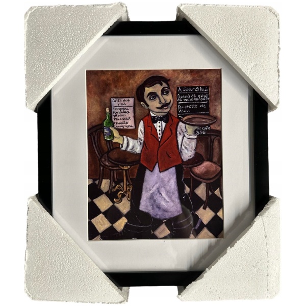 Multioutlet - Obrazy Na Ścianę G &Amp; C Interiors French Waiter/Cafe 30X35 Cm