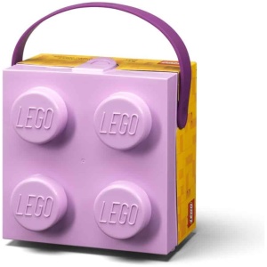 Pojemnik LEGO Lunch Box z rączką fioletowy