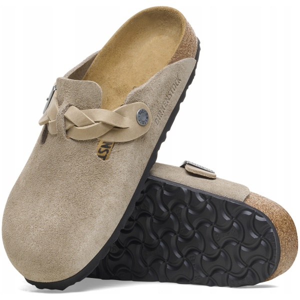 Najlepszy Outlet W Warszawie Multioutlet - Klapki Birkenstock Boston Braided 1026694 R42