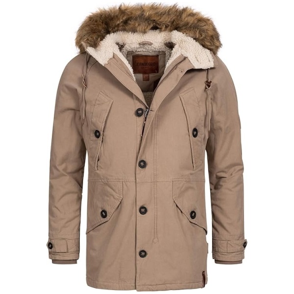 Najlepszy Outlet W Warszawie Multioutlet - Indicode Men'S Fann Cotton Parka