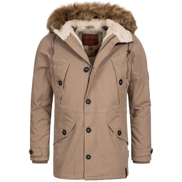 Najlepszy Outlet W Warszawie Multioutlet - Indicode Men'S Fann Cotton Parka