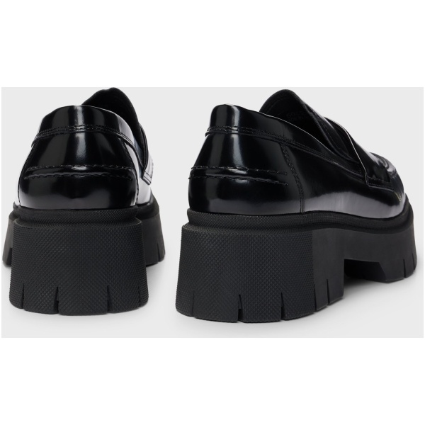 Multioutlet - Stacked-Logo Loafers In Leather With Chunky Sole R.36