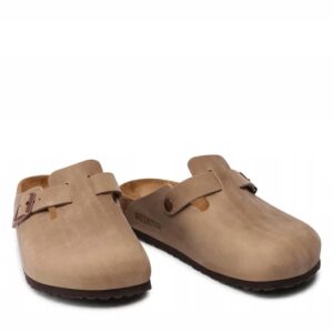 Birkenstock Klapki Boston Bs 960811 Beżowy R37