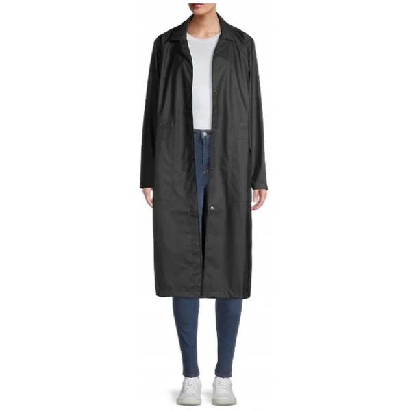 Multioutlet - Rains String Trench Overcoat Black