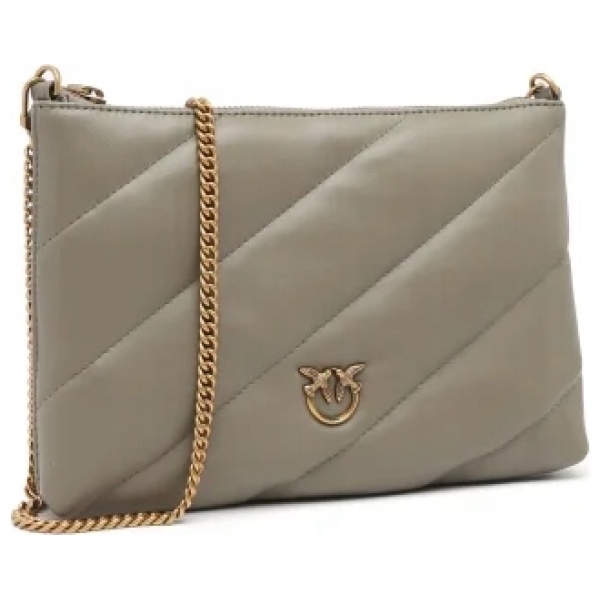 Multioutlet - Pinko Skórzana Listonoszka Flat Pouch Sheep Nappa