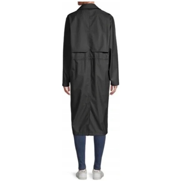 Multioutlet - Rains String Trench Overcoat Black