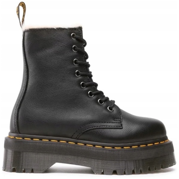 Multioutlet - Dr.martens Jadon Fl Skóra Naturalna Czarny R.39