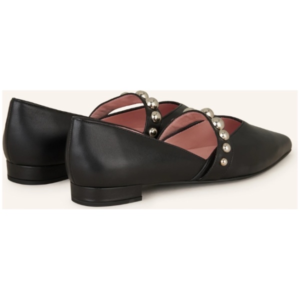 Najlepszy Outlet W Warszawie Multioutlet - Pretty Ballerinas Baleriny Mary-Jane Clementine Z Ćwiekami R39,5