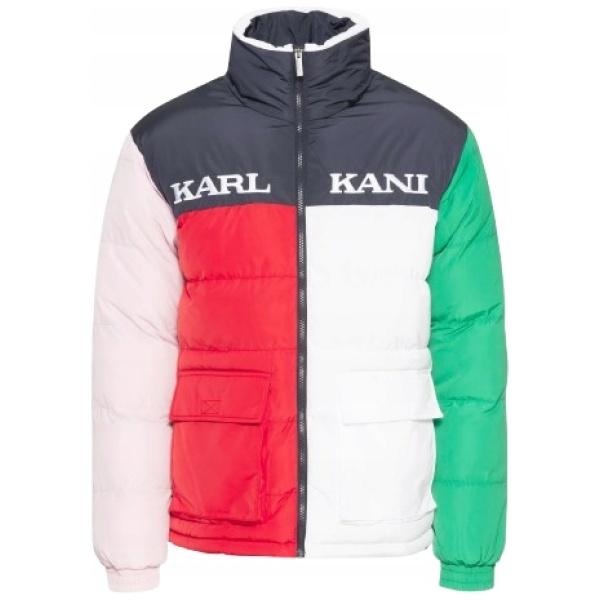 Multioutlet - Karl Kani Kurtka Męska Puchowa Bez Kaptura Kk Retro Block Puffer Rozmiar Xs