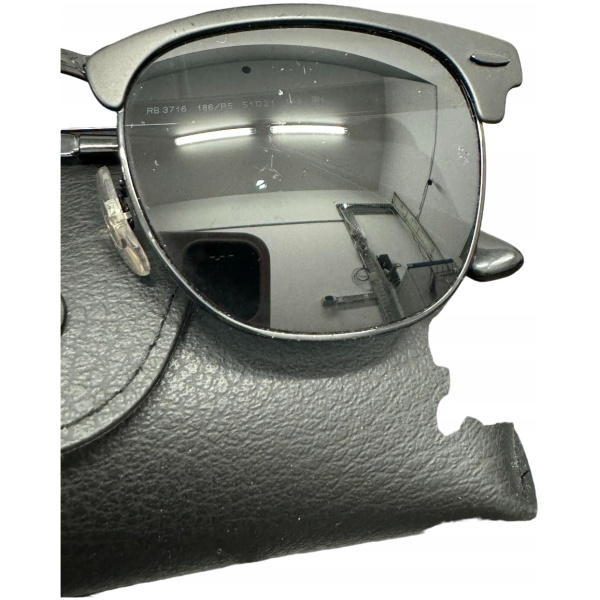 Najlepszy Outlet W Warszawie Multioutlet - Okulary Ray-Ban Clubmaster Metal Rb 3716 186/R5 51 Rozmiar M