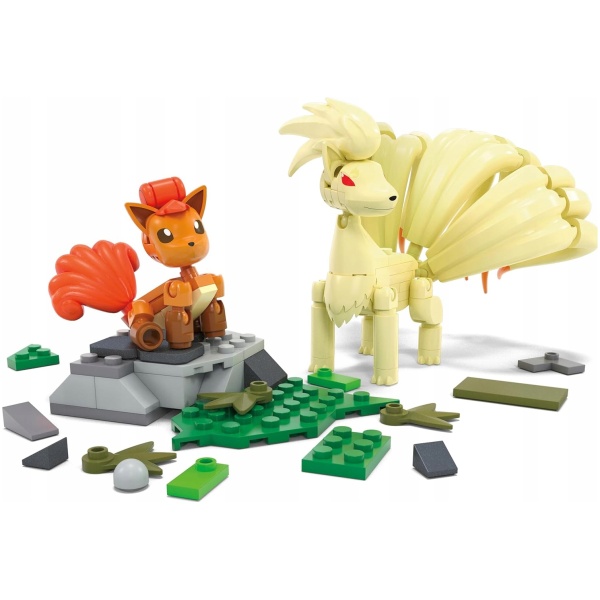 Najlepszy Outlet W Warszawie Multioutlet - Mega Construx Klocki 145 El Pokemon Vulpix Ewolucja