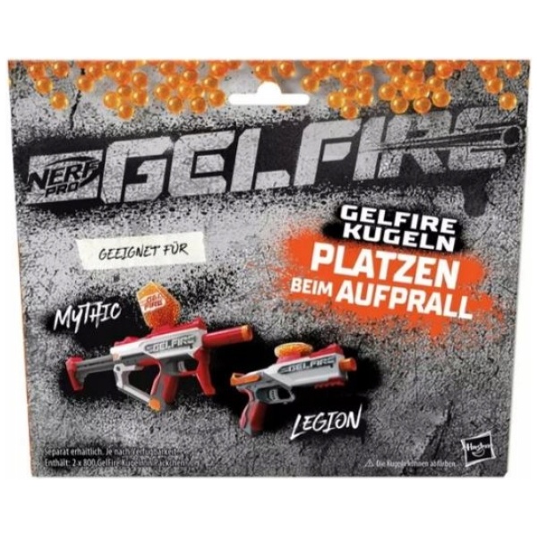 Najlepszy Outlet W Warszawie Multioutlet - Nerf - Gelfire Reffil Orange - Kulki Żelowe Do Pistoletów 1600