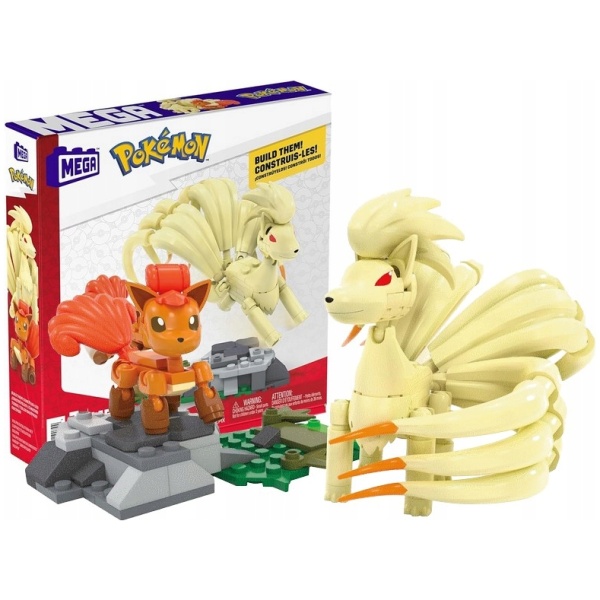 Najlepszy Outlet W Warszawie Multioutlet - Mega Construx Klocki 145 El Pokemon Vulpix Ewolucja