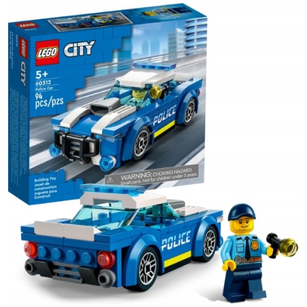 Multioutlet - Klocki Lego City 5+ 60312 Policja Auto Radiowóz