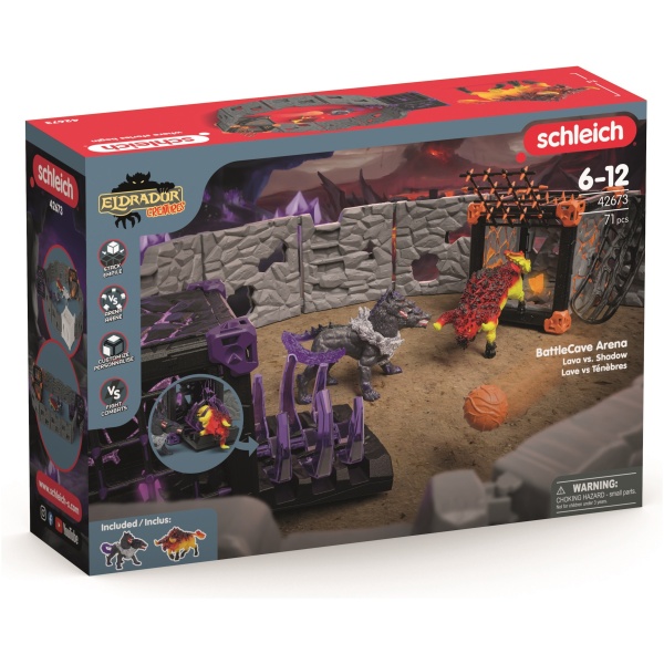 Multioutlet - Schleich 42673 Battlecave Arena: Lava Vs. Cień