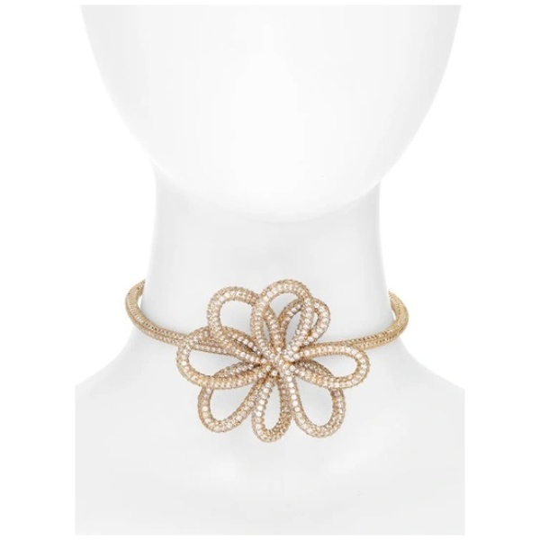 Najlepszy Outlet W Warszawie Multioutlet - Cult Gaia Bloom Rhinstone Choker Naszyjnik