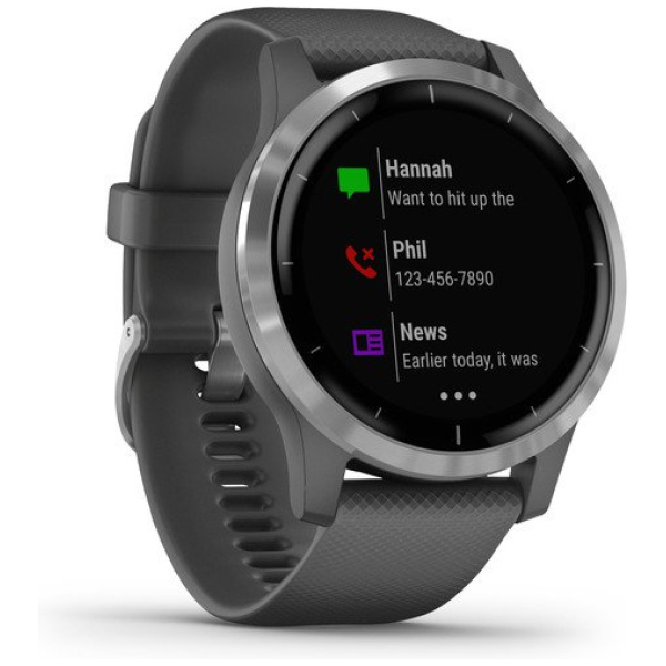 Najlepszy Outlet W Warszawie Multioutlet - Zegarek Garmin Vivoactive 4 Ciemnoszary