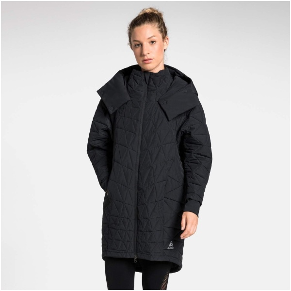 Najlepszy Outlet W Warszawie Multioutlet - Odlo Kurtka Damska Coat Zaha Czarna S