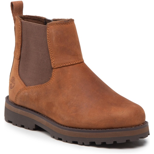 Najlepszy Outlet W Warszawie Multioutlet - Timberland Trzewiki Courma Kid Chelsea Tb0A25T43581 Md Brown Full Grain R34