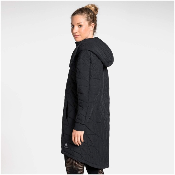 Najlepszy Outlet W Warszawie Multioutlet - Odlo Kurtka Damska Coat Zaha Czarna Xs