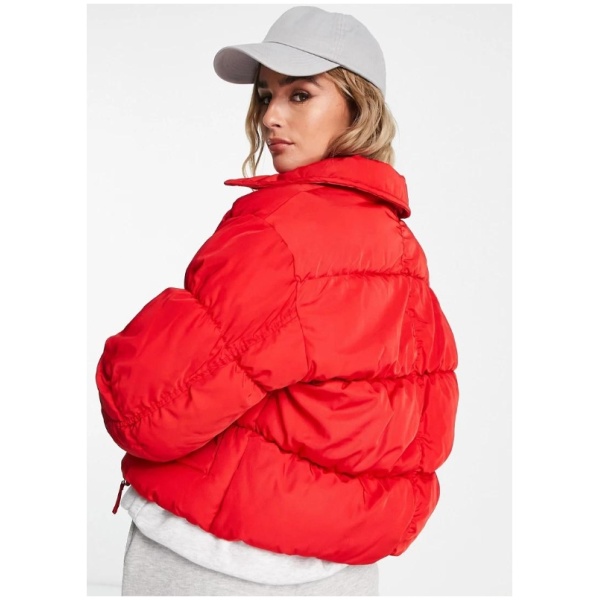 Multioutlet - Monki Red Bright Pikowana Ocieplana