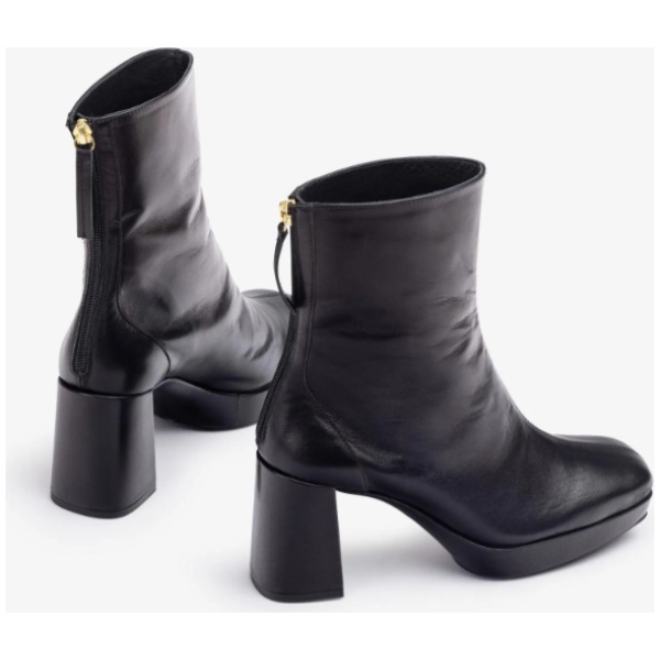 Najlepszy Outlet W Warszawie Multioutlet - Ankle Boot With A Heel And A Platform Unisa R41