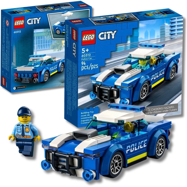 Multioutlet - Klocki Lego City 5+ 60312 Policja Auto Radiowóz