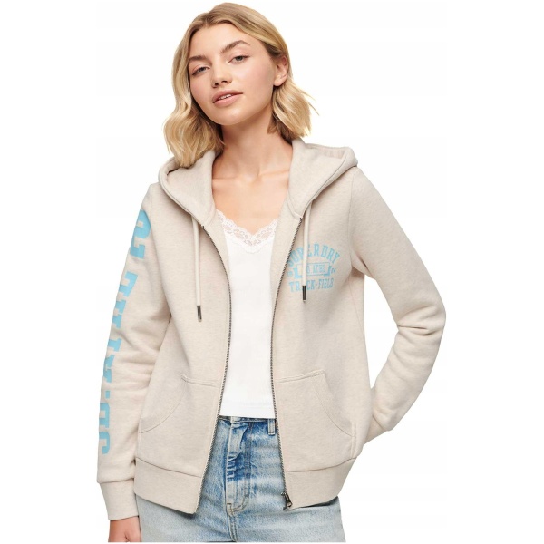 Najlepszy Outlet W Warszawie Multioutlet - Bluza Z Kapturem Superdry Super Athletic Graphic 40