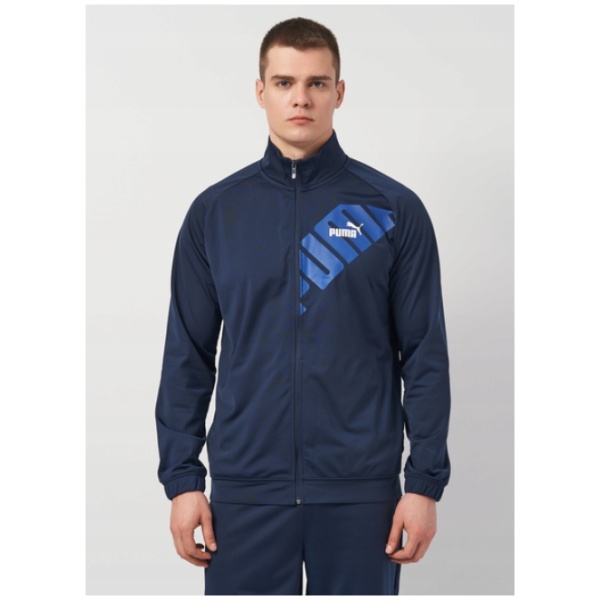 Najlepszy Outlet W Warszawie Multioutlet - Puma 67888614 Power Tracksuit Clun Navy L